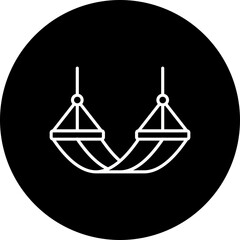 Hammock Line Inverted Icon
