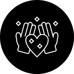 Love Line Inverted Icon