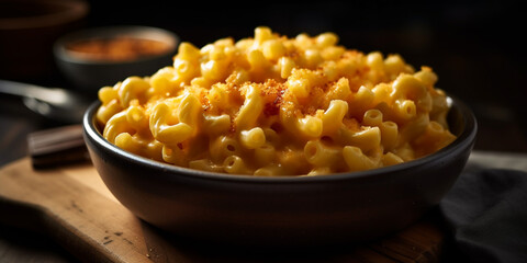 mac and cheese food Generative AI