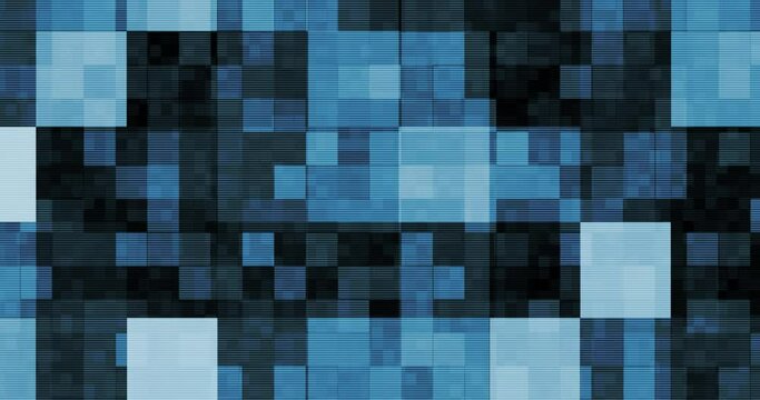 blue gradation abstract grid pattern background