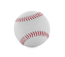 Baseball ball isolated on white. Sportive equipment