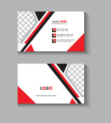 Creative and clean business   card design template