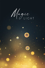 Fototapeta premium Soft bokeh. Elegant vector light effect. Fluid color and blur trendy screen design