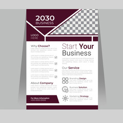 Digital Marketing agency business improve flyer design creative
