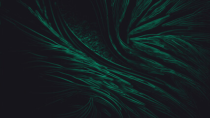 Abstract creative lines background design wave concept, Generative AI