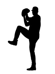 野球選手　ピッチャー