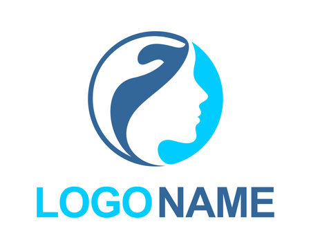 psychologist logo template vector illustration 