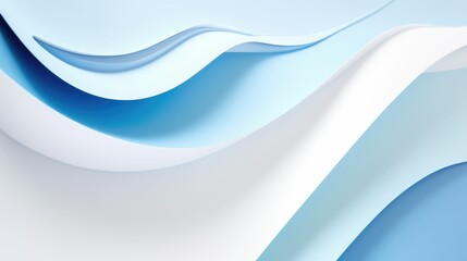 Fototapeta premium abstract blue white background, generative AI