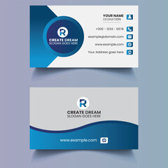 Business Card. Creative Modern And Corporate Business Card Template. Clean And Dark Business Card Template. 
Professional Stylish Business Card Template. Visiting Card Template. Free Business Card 