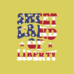 sweet land of liberty SVG