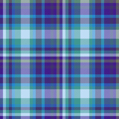 Seamless background pattern. Vector texture fabric. Plaid tartan check textile.