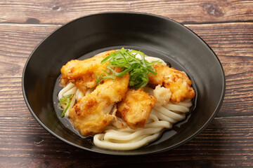 とり天うどん