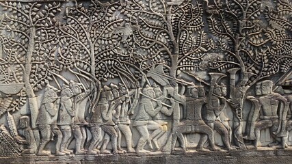 カンボジアアンコールワット遺跡群