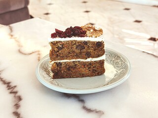 piece of carrot cake