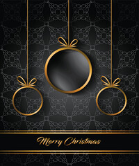 2024 Merry Christmas background for your seasonal invitations, festival posters, greetings cards. 