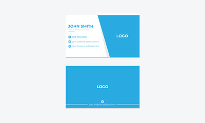 Professional Business Card Template Design.