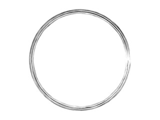 Grunge circle made of black paint.Grunge circle made with black ink.Grunge oval stamp.