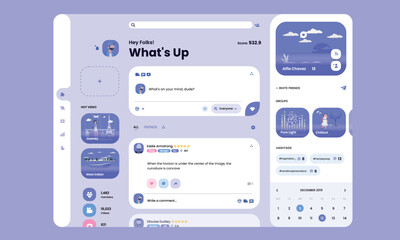 Multimedia Marketplace UI Dashboard Design