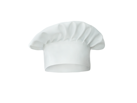 white chef hat PNG transparent