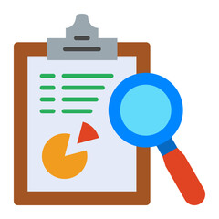 Research Flat Icon