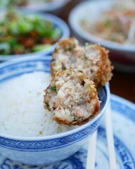 Pork chicken balls 