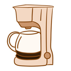 COFFEE DRIP TOOLS_COLOR DOODLE_coffee machine