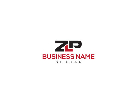 Initial ZLP z l p zl Polygon Logo Letter Design