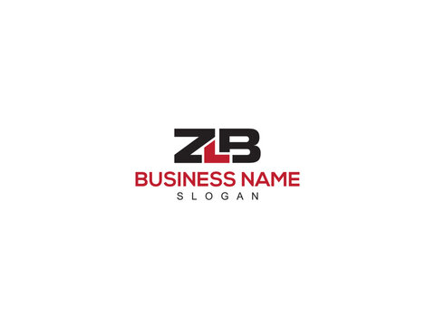 Initial ZLB z l b zl Polygon Logo Letter Design