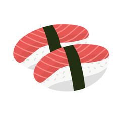 Illustration of sushi 