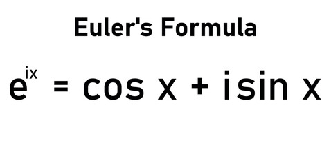 Euler's formula in mathematics vector