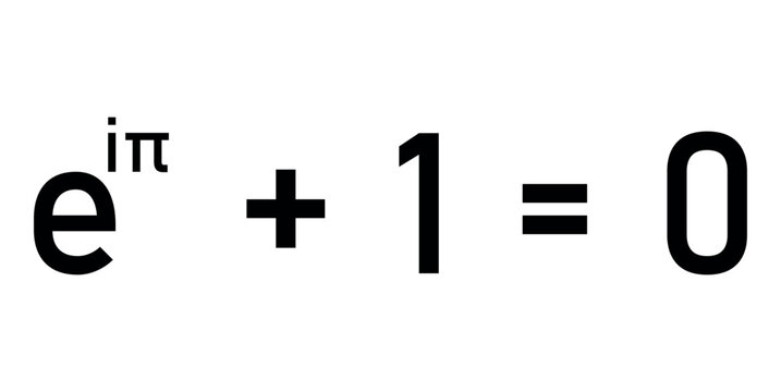 Euler's identity in mathematics vector