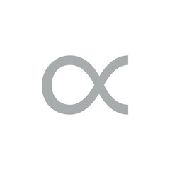 inversely proportional symbol. Proportionality sign vector.