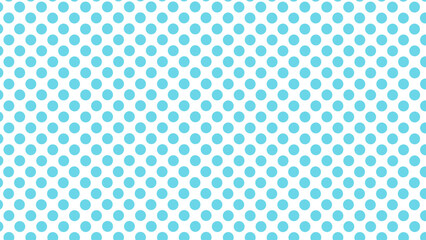 White background with blue dots