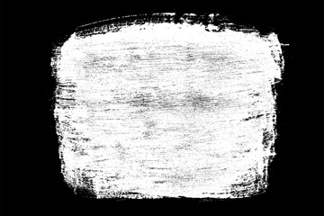 Scribble hand drawn in chalk on black background. Monochrome stain element. Digitally generated image. Vector illustration, Eps 10.