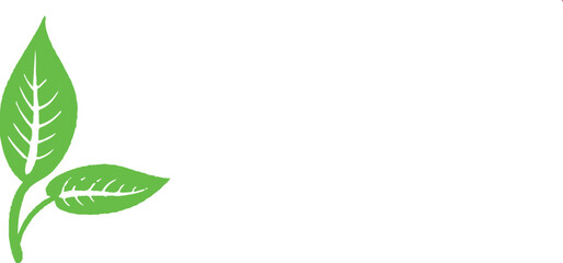 vector green leaf design