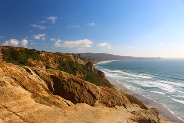 Fototapeta na wymiar Black's Beach in San Diego, Kalifornien (California), USA