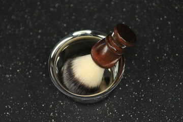 Classic shaving brush for real gentleman