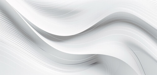 abstract white wavy background