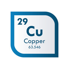 copper icon set. vector template illustration  for web design