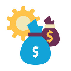 business 4, money management icon