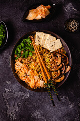 Korean style instant noodle, Shin Ramyeon.