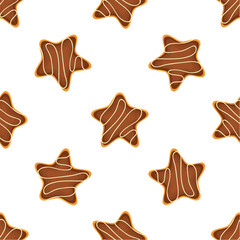 Pattern homemade cookie different taste in pastry biscuit