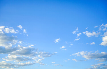 blue sky with clouds
