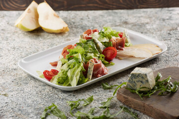 salad with avocado