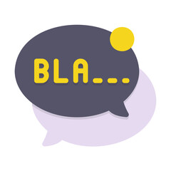 communication, bubble chat icon