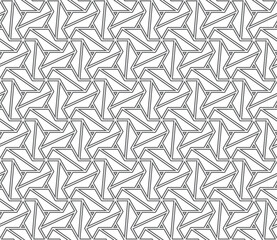 Seamless geometric pattern. Seamless girih pattern. Ornamental pattern. Background illustration. 
