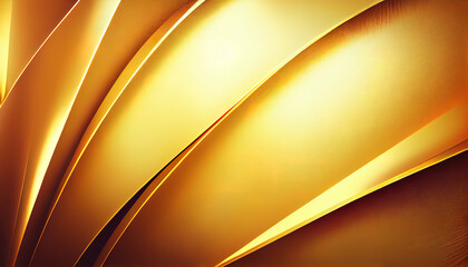 Expensive trendy luxury gold background. AI render.