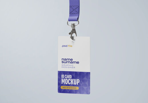 Id Card Mockup