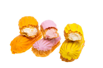 eclairs isolated