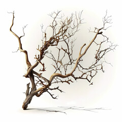 Dry Dead Branch. Generative AI